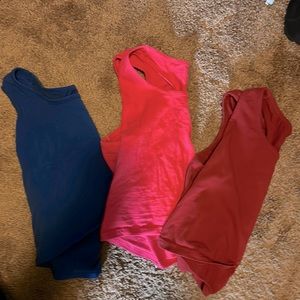 Athletic cropped Tank Top 3 set size L